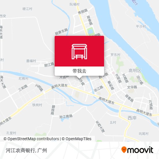 河江农商银行地图