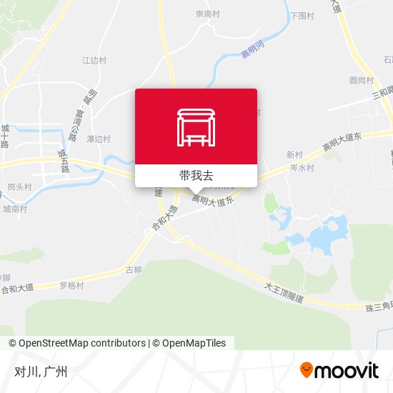 对川地图