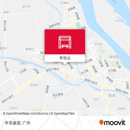 帝景豪庭地图