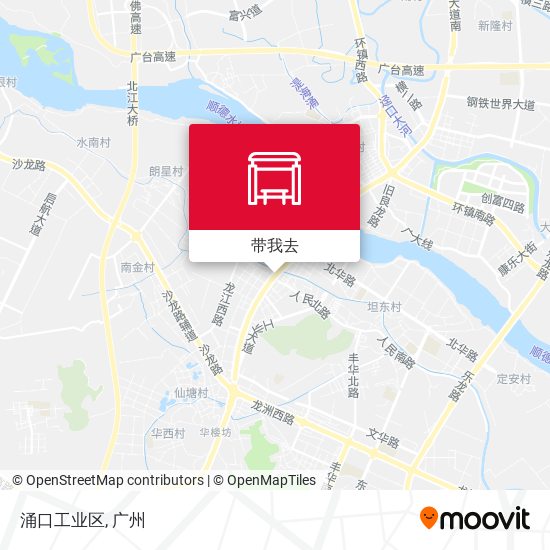 涌口工业区地图