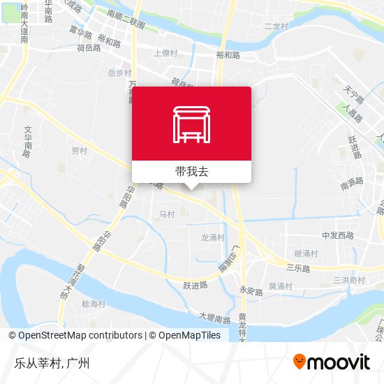 乐从莘村地图
