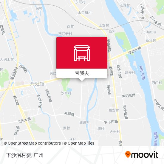 下沙滘村委地图