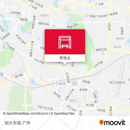 招大市场地图
