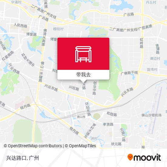 兴达路口地图