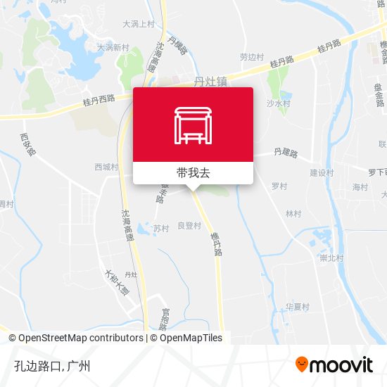 孔边路口地图