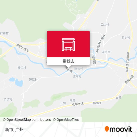 新市地图