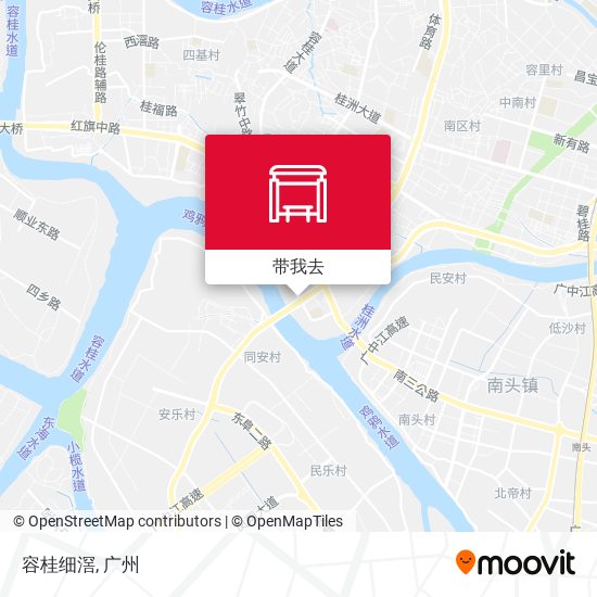 容桂细滘地图