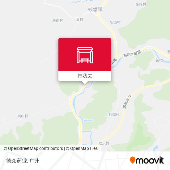 德众药业地图