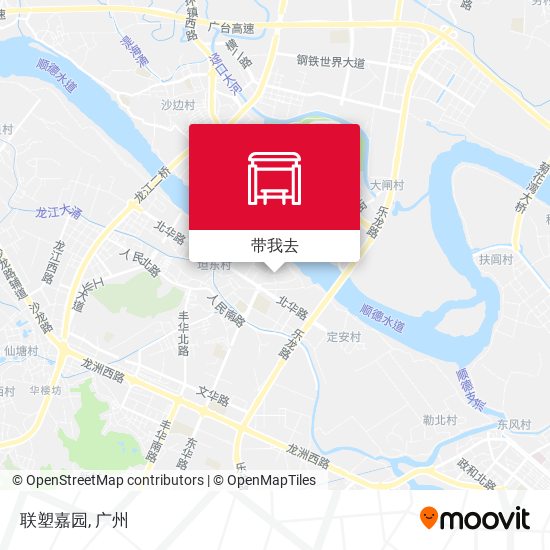 联塑嘉园地图