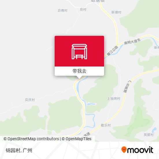 锦园村地图