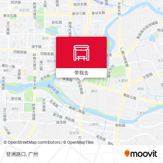 登洲路口地图