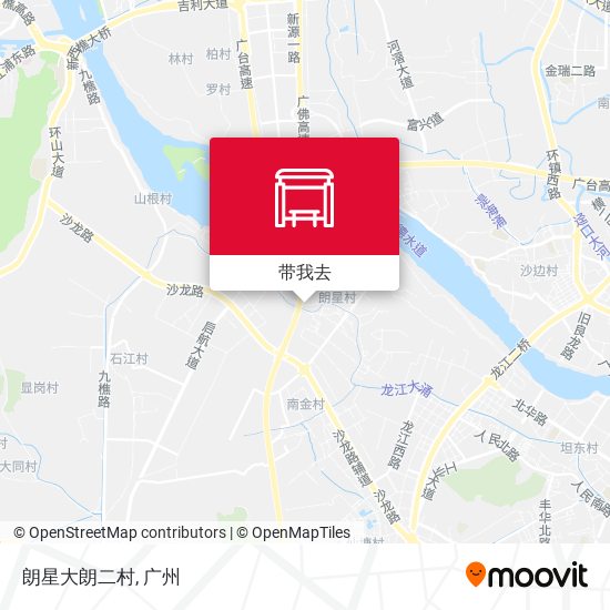 朗星大朗二村地图
