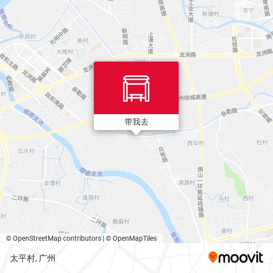 太平村地图