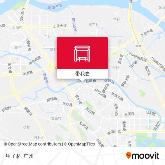 甲子桥地图