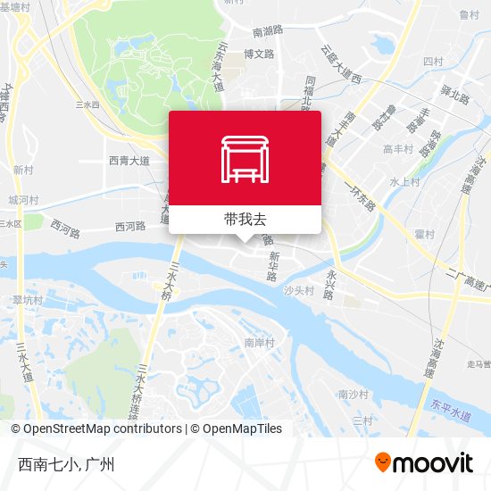 西南七小地图