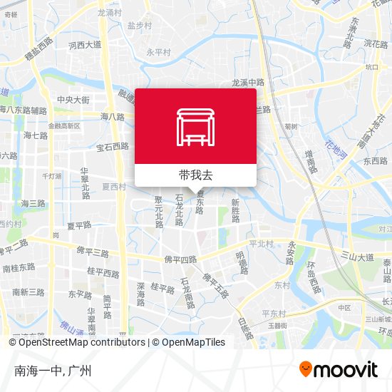 南海一中地图