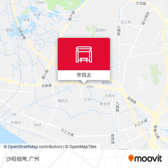 沙咀细闸地图