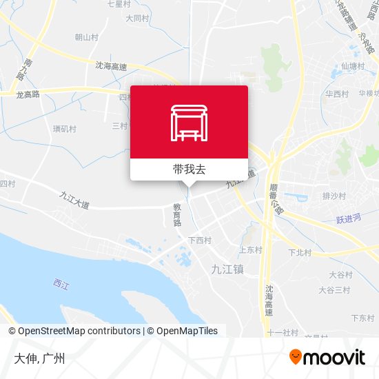 大伸地图