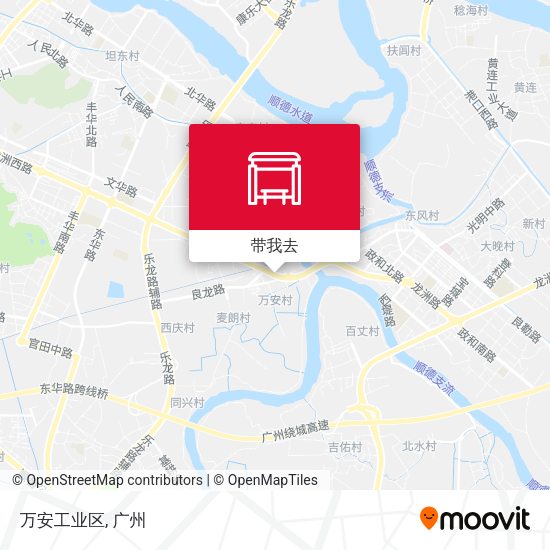 万安工业区地图