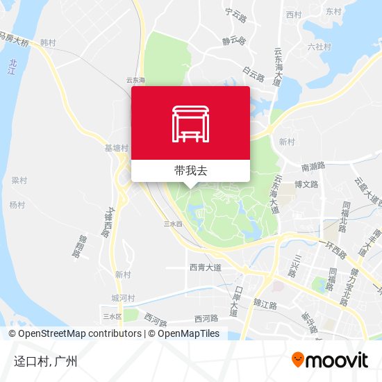 迳口村地图