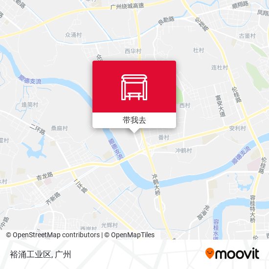 裕涌工业区地图
