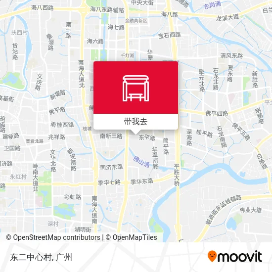 东二中心村地图