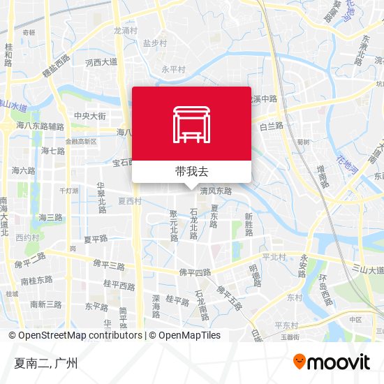 夏南二地图