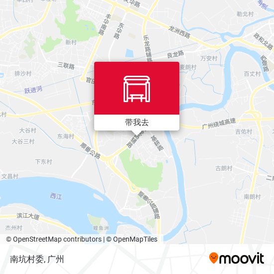 南坑村委地图