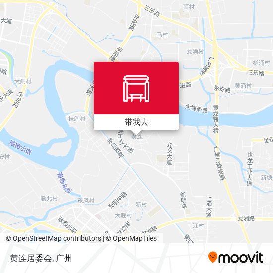 黄连居委会地图