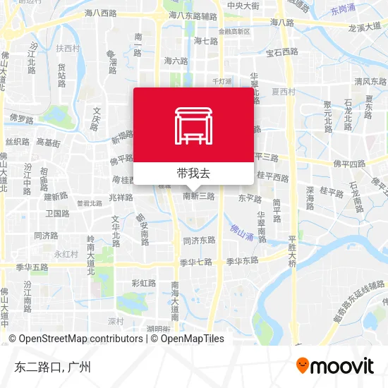 东二路口地图