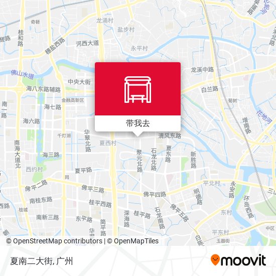夏南二大街地图
