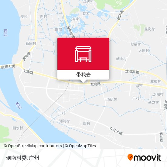 烟南村委地图
