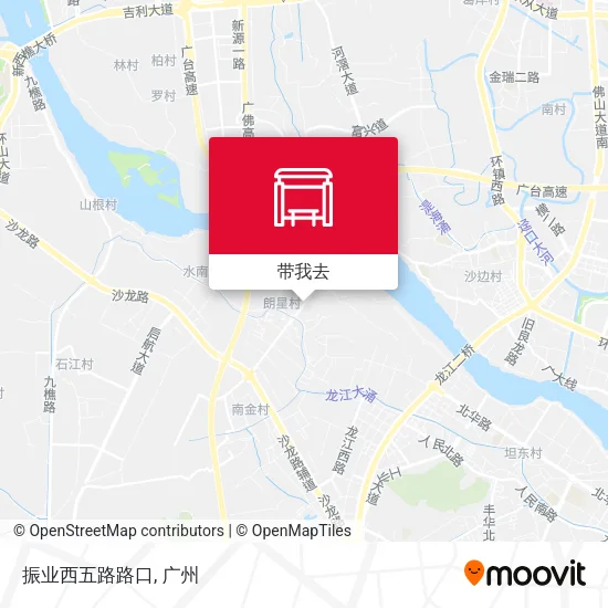 振业西五路路口地图