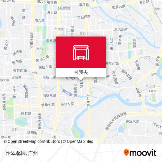 怡翠馨园地图