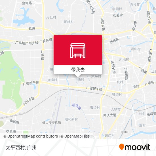太平西村地图
