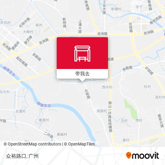 众裕路口地图