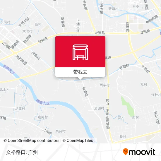 众裕路口地图