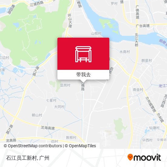 石江员工新村地图
