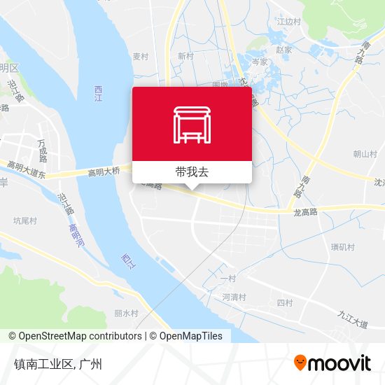 镇南工业区地图