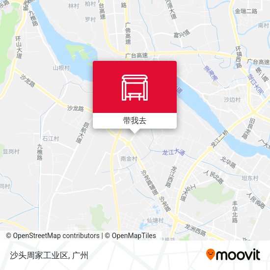 沙头周家工业区地图