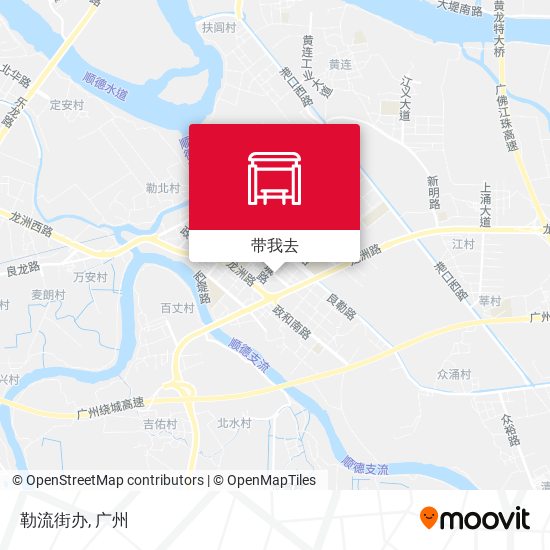 勒流街办地图