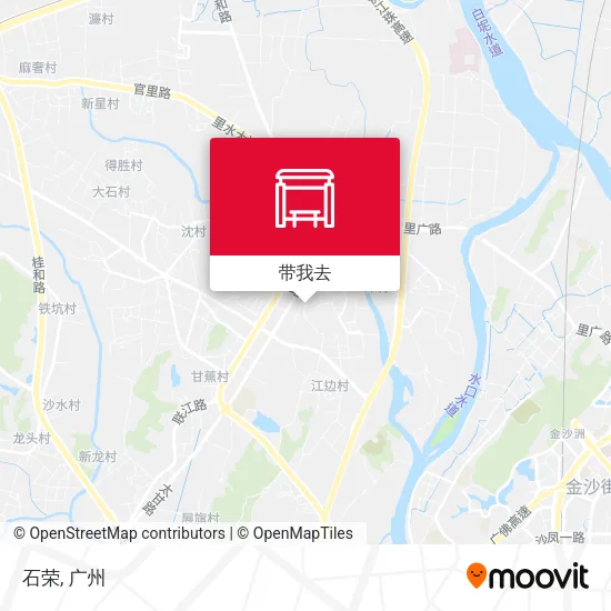 石荣地图