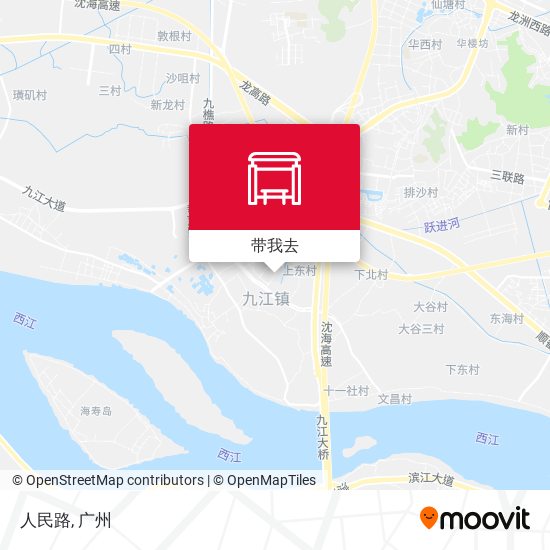 人民路地图