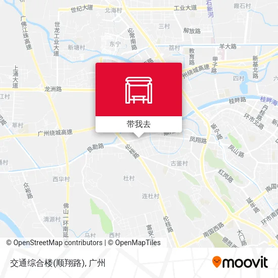 交通综合楼(顺翔路)地图