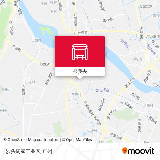 沙头周家工业区地图