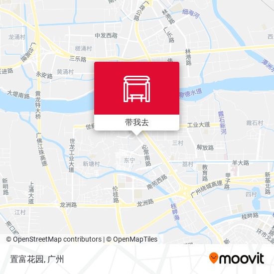置富花园地图