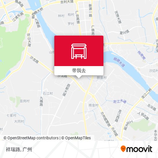 祥瑞路地图