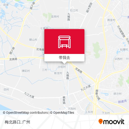 梅北路口地图