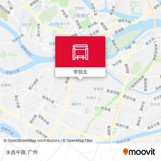 永昌中路地图