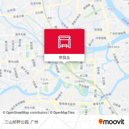三山郊野公园地图